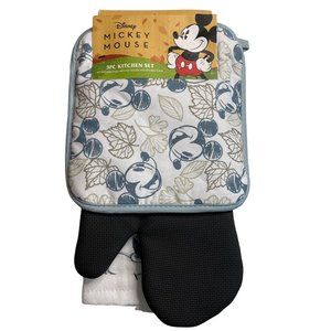 Disney Mickey Mouse Fall Leaves 3pc Kitchen Set